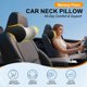 thumbnail image 2 of Almohada cervical para coche Allaboutsla, juego de 2, espuma viscoelástica, 2 of 8