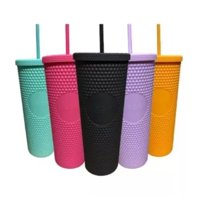 Citohome - Vaso Botella Para Café Bebidas Agua+ Bombilla Keep 710Cc Tip