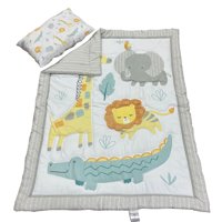 Chantilly - Set Cubrecama Cuna + Cojin Animales