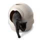 thumbnail image 2 of Arenero para gatos Petmate Booda Dome para interiores, titanio, 2 of 7
