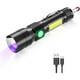 thumbnail image 1 of Linterna Led Luz Blanco, Uv Y Cob 3 En 1,recargable, Agrandar Y Enfocar, 7 Modos, Ipx67, Para Detectar Orina De Mascotas, 1 of 5