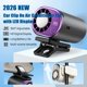 thumbnail image 2 of Ventilador clip coche LED 199 velocidades 16°C semi enfriamiento pinza ancha batería 2000mAh, 2 of 7