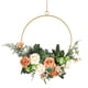 thumbnail image 5 of Guirnalda De Flores Guirnalda De Aro De Seda Vid Boda Patio Jardín Puerta Decoración Naranja A, 5 of 5