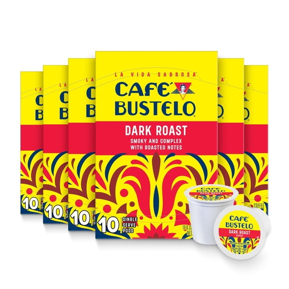 Cápsulas de café Café Bustelo tostado oscuro, 60 unidades, K-Cup