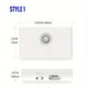 thumbnail image 1 of 1pc LED Motion Sensor Night Light, Wireless USB Charging Human Body Induction Wall Light Cat Litter Box Lighting Bedroom Corridor Cabinet Bathroom Night Light, 1 of 2
