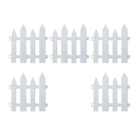 Magideal - 5 Piezas De Jardín, Decoración De Borde, Protección De Plantas Y Flores Para Jardín, Ribete De Césped, Cama De Flores, De Navidad 30Cmx30Cm