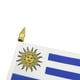 thumbnail image 4 of Banner AZ FLAG Uruguay - Bandera de mesa (poliéster, 15 x 10 cm), 4 of 5