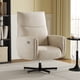 thumbnail image 2 of Power Swivel Recliner Chair, Electric Reclining with USB & Type-C Charging, 360° Swivel Velvet Upholstered Accent Chair, for Home Office & Living Room, Easy Assembly,Beige, 2 of 3