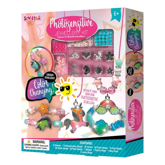 Sew-star Kit Joyas Y Pulseras Fotosensibles Para Bisutería