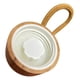 thumbnail image 3 of Botella Vidrio 500ml Tapa Bambú Personalizable, 3 of 5