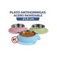 thumbnail image 3 of Plato Antihormigas Acero Inoxidable Mascotas 21,5 cm verde, 3 of 9