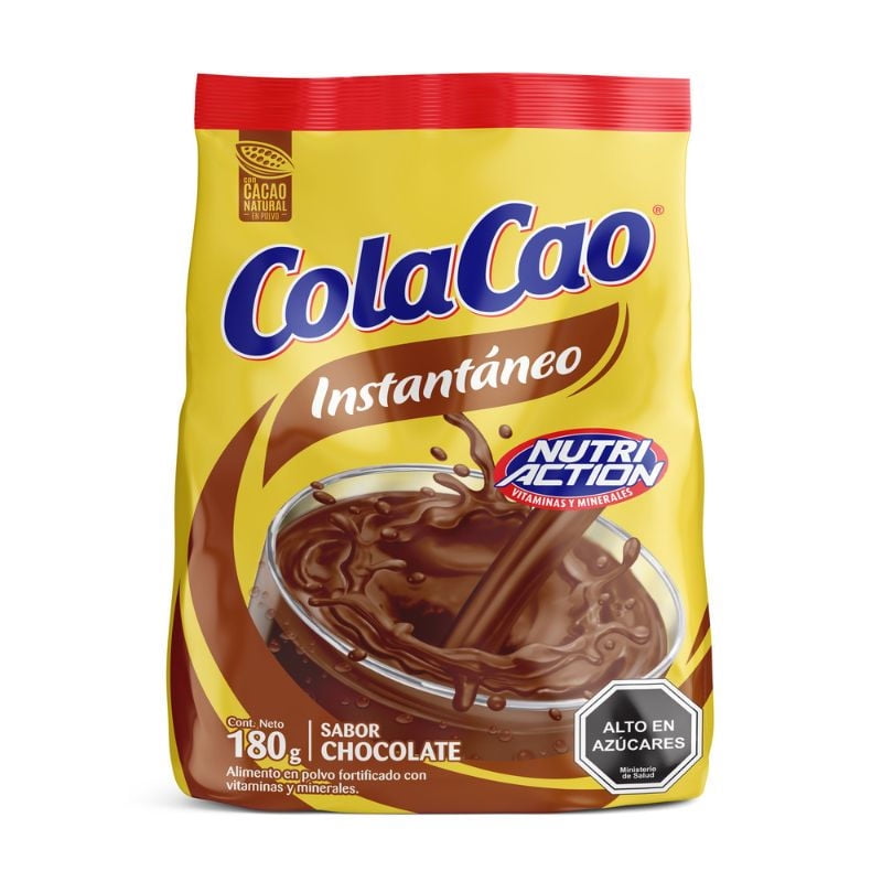 Saborizante De Leche Chocolate Tradicional 180 g Cola Cao