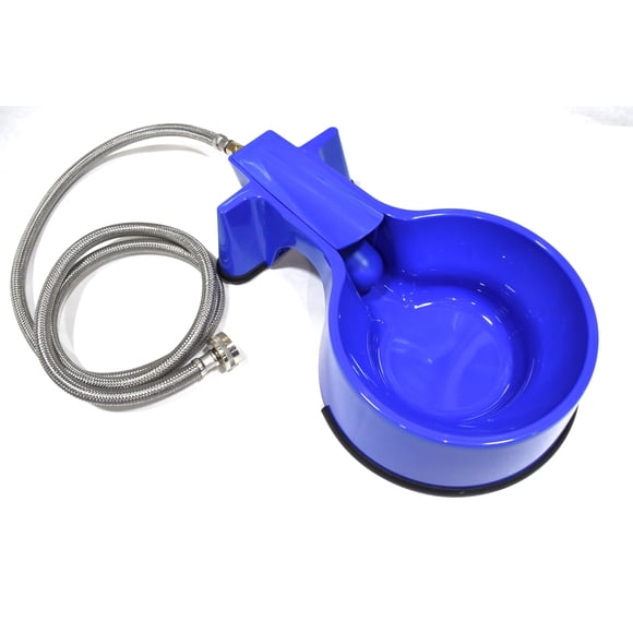 Cuenco de Agua Easy-Clean de Limpieza Fácil con Manguera de Acero de 3 m