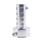 thumbnail image 1 of escape de motocicleta universal puede asesino silenciador silenciador deflector 42 mm plata, 1 of 3