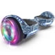 thumbnail image 1 of Hoverboard skate eléctrico con altavoz inalámbrico y luces LED adecuado para niños, niñas y niños para uso en interiores y exteriores, 1 of 3