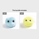 thumbnail image 1 of Cat Plush Toy Interactive Ball Cat Training Toy, Pet Toy Ball Squeaky Sounding Toy, 1 of 5