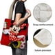 thumbnail image 3 of Minnie Mouse Bolso de tela con estampado de lienzo para mujer, bolsa de compras reutilizable y estética, con cremallera interior, regalo para mujer, 35 × 40 cm., 3 of 6