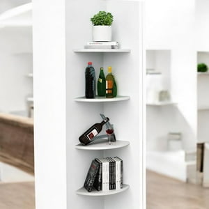 N-Ofertas - Esquinero Flotante De 4 Niveles Decorativo Multifuncional