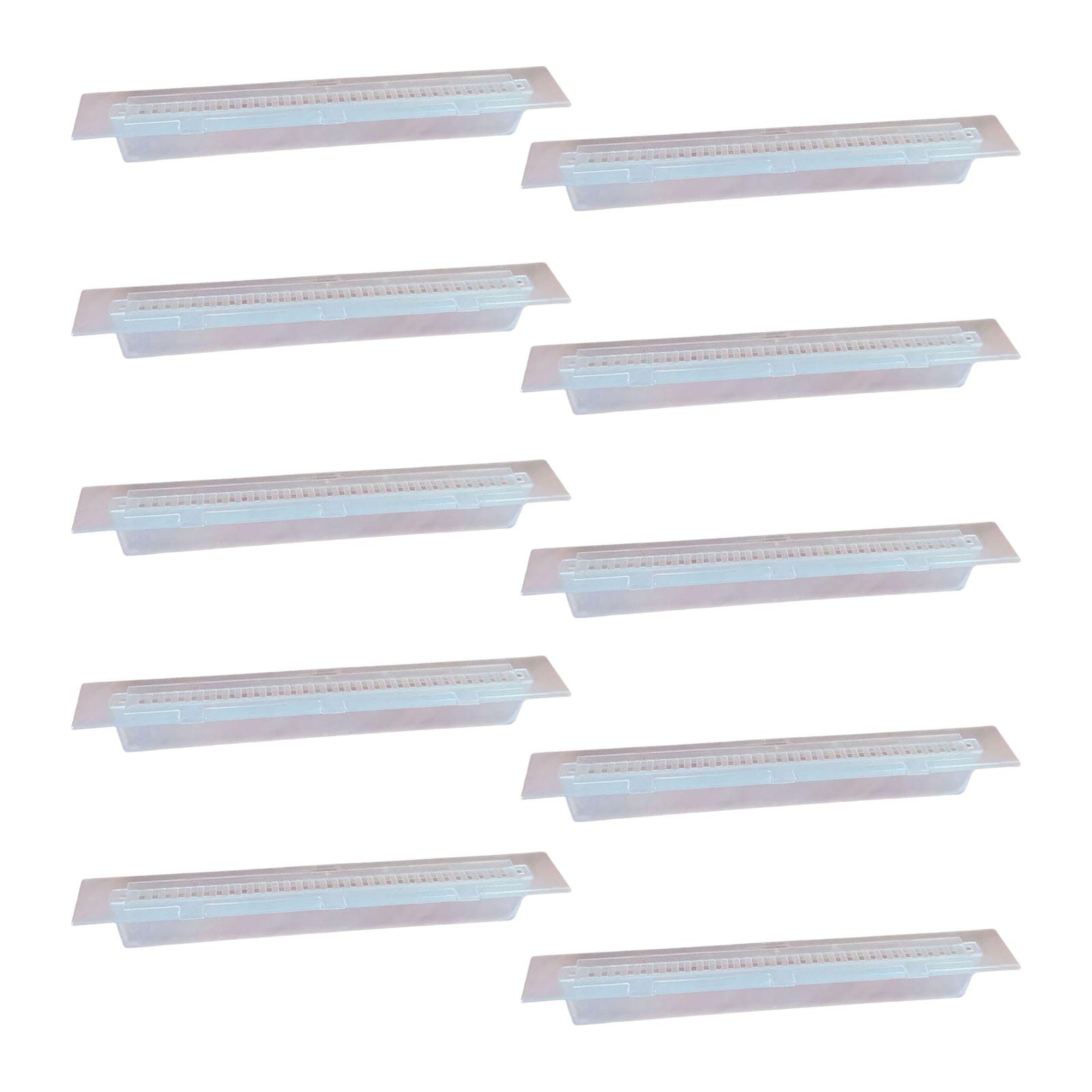 Magideal - 10 Trampas Para Escarabajos, Transparentes, Accesorios Prácticos, Herramientas Para Apicultores.