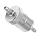 thumbnail image 1 of 8 Mm 5/16 "Aluminio En Línea Combustible Gasolina Diesel Filtro Universal Plata, 1 of 3