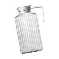 Bothyi - Jarra De Agua Inastillable Con Asa, Jarra Acrílica Para Té, Limonada, Leche, 2L