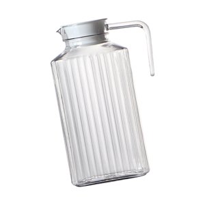 Bothyi - Jarra De Agua Inastillable Con Asa, Jarra Acrílica Para Té, Limonada, Leche, 2L