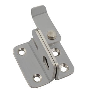 Bothyi - Pestillo Abatible Para Puerta, Pestillo De Seguridad Para Puerta, Cierre Para Ventana De Garaje, Granero, Plateado, S, Abierto A La Derecha