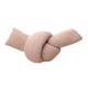 thumbnail image 1 of Almohada De Nudo Torcido, Almohada Anudada De Tiro Flexible Para Sofá Cama De Coche, Color Beige De Viaje, 1 of 5