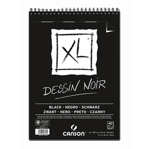 Croquera Dibujo Canson Xl Negra 150Gr A3
