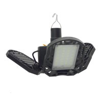 Importclick - Foco Solar Extensible 3 Placas 72 Led Con Control Remoto