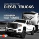 thumbnail image 3 of Filtro de aire de motor K&N Diesel Dryflow de por vida, 3 of 9
