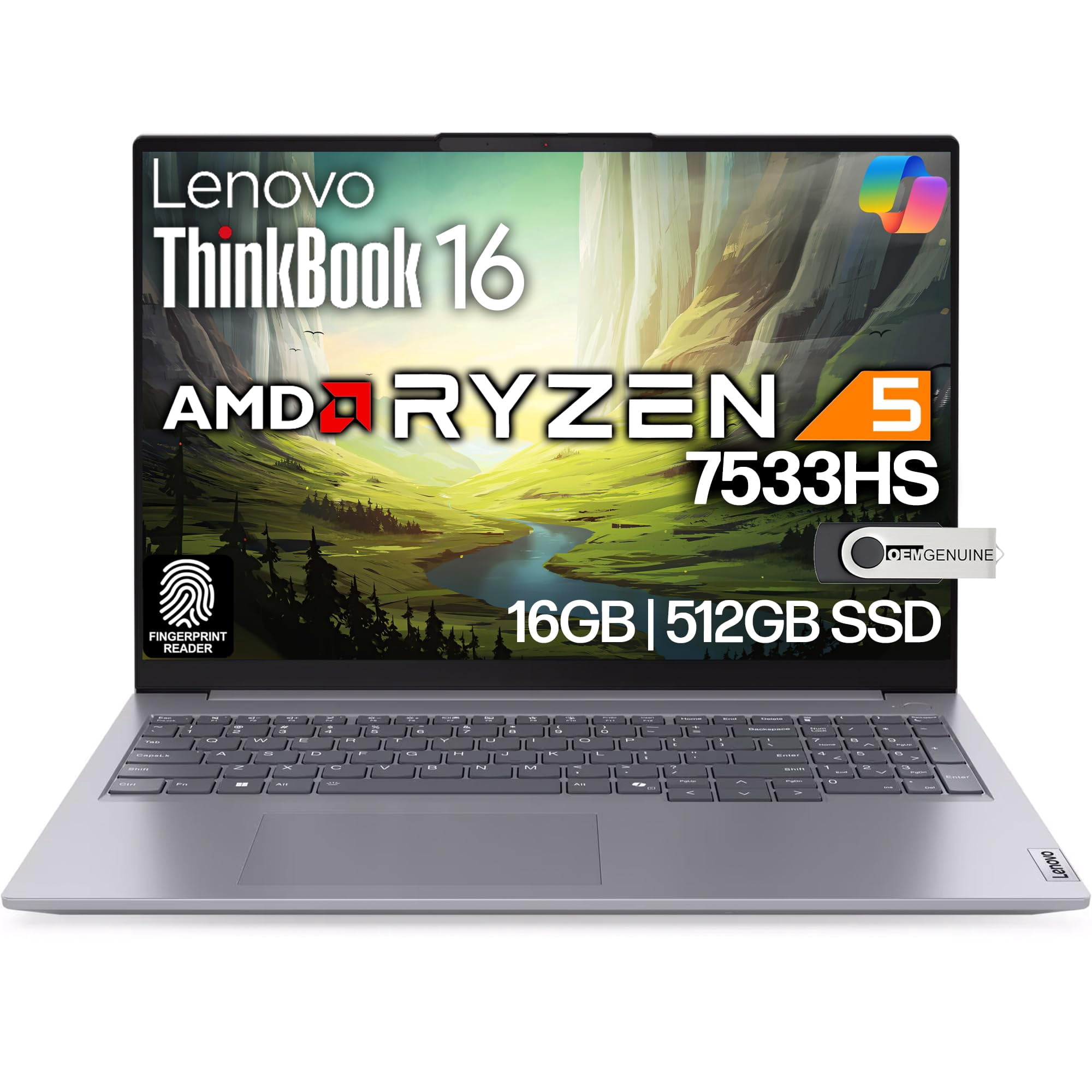 Laptop Lenovo Thinkbook 16 G7 Ryzen 5 16gb 512gb Ssd