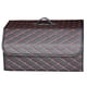 thumbnail image 4 of Caja de almacenamiento plegable para maletero de coche con tapa, organizador portátil multiusos, bolsa de almacenamiento de carga, SUV sedán de gran c Negro, 4 of 5