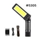 thumbnail image 1 of Linterna Led Portátil Recargable Reclinable Magnética 2 En 1 5305, 1 of 4