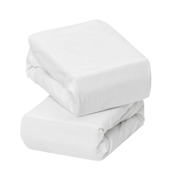 Pack 2 Sábanas Bajeras Algodón Clevamama 70x140x17 cm BLANCO