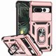 thumbnail image 5 of Funda Resistente Anillo Soporte Google Pixel 7 Pro Privacidad Cámara Montaje Magnético Oro rosa, 5 of 5