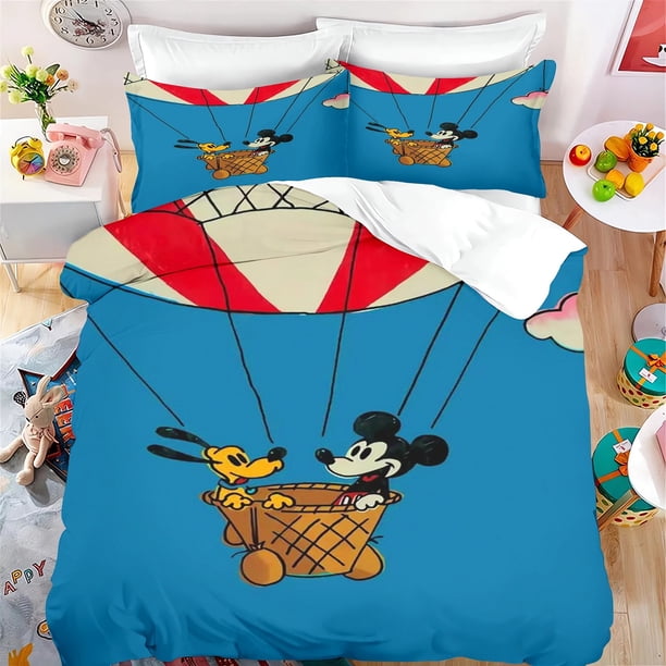 Full Size Duvet Cover Gift Cartoon Comforter Cover Mickey Anime Bedding Sets 3D Printed Bedding Sets Bedroom Decoration Bed Sheets
