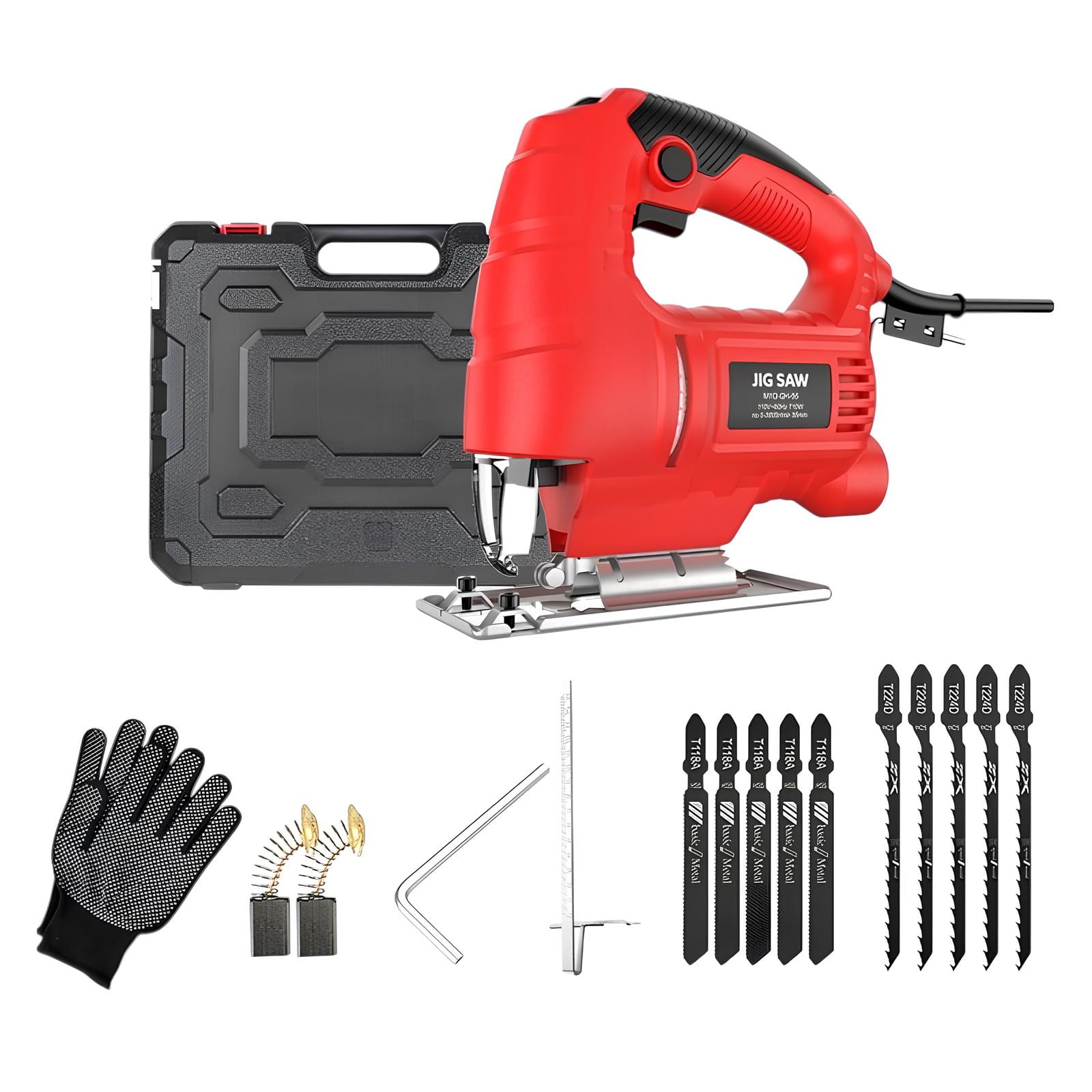 Lubabycas - Sierra Caladora 710w 3000rpm 10 Hojas Sierra G03