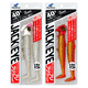 thumbnail image 1 of Pack 2 X Señuelos Pesca Vinilo Japon Hayabusa Je Flifried 40g Dorado / Blanco, 1 of 2