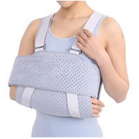 Genérico - Inmovilizador De Hombro Cabestrillo Ajustable Talla Unica Gris