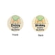 thumbnail image 1 of 1pc New Parent Decision Challenge Coin, Wooden Funny Pregnancy Gifts, Baby Flip Coin, 1 of 4