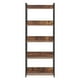 thumbnail image 3 of Estante Industrial Rectangular 5 Repisas Negro-Marron, 3 of 5