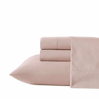 Juego De Sábanas Nautica 3Piezas Microfibra 1,5 Plazas Café