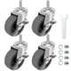 thumbnail image 1 of Juego de 4 vástagos giratorios con bloqueo WHARSTM 3 de Caster Wheels, 1 of 7
