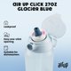 thumbnail image 2 of Botella air up 800 ml Glacier Blue con 5 cápsulas de aroma, 2 of 6