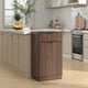 thumbnail image 1 of 10-Gallon Woodgrain Tilt-Out Trash Can Cabinet Wooden Garbage Recycling Cabinet with Wave-Textured Hideaway Drawer&Pull-Out Bin-Multipurpose Kitchen/Bath Organizer in Walnut Finish, 1 of 3