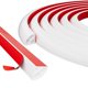 thumbnail image 1 of Moldura Decorativa De 5 M Flexible Blanca De Goma Media Caña, 1 of 9