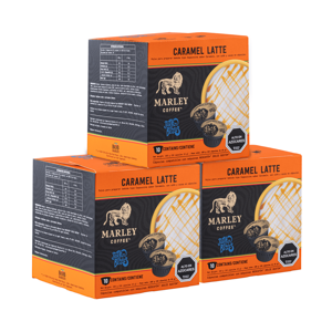 Marley Coffee - Pack 3X Cajas Café Talkin Blues Caramel Latte 10U