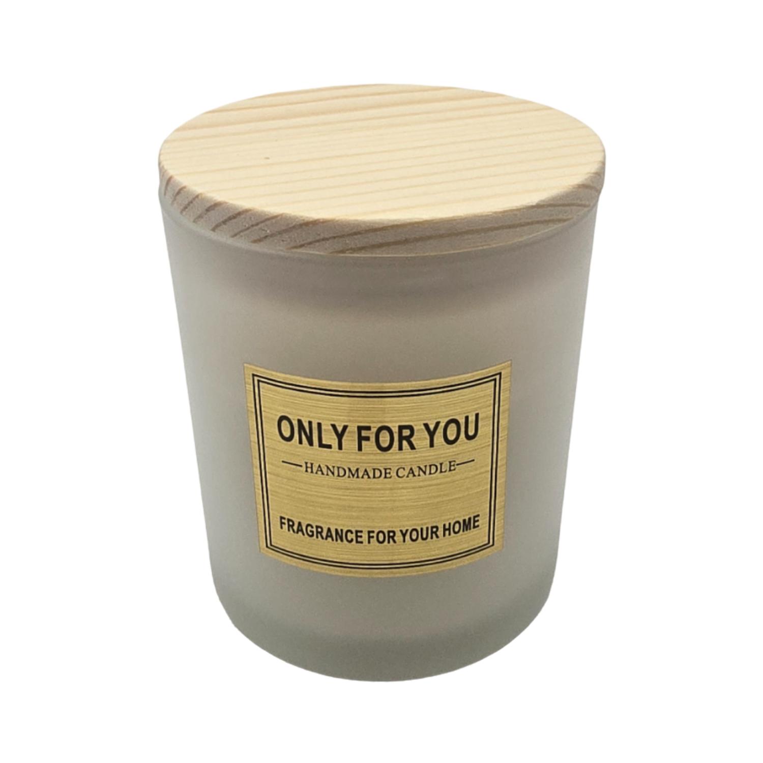 Fliperex - Vela Aromatica Elegante Fragancia Duradera Vaso Blanco