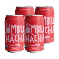 4X Kombuchacha Original Lata 350Cc